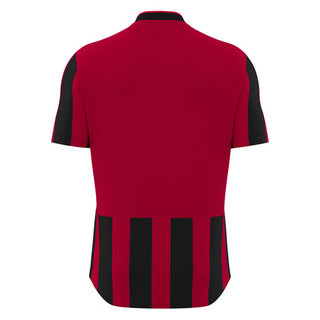 JNR Macron Legion Shirt SS - Red/Black - KitRoom