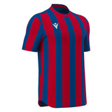 JNR Macron Legion Shirt SS - Royal Blue/Red - KitRoom