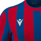 JNR Macron Legion Shirt SS - Royal Blue/Red - KitRoom