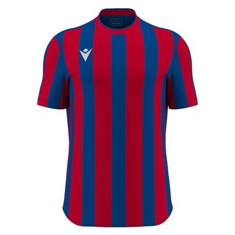 JNR Macron Legion Shirt SS - Royal Blue/Red - KitRoom