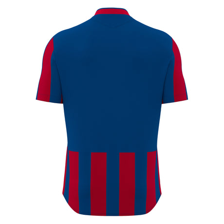JNR Macron Legion Shirt SS - Royal Blue/Red - KitRoom