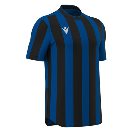 JNR Macron Legion Shirt SS - Royal Blue/Black - KitRoom