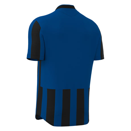 JNR Macron Legion Shirt SS - Royal Blue/Black - KitRoom