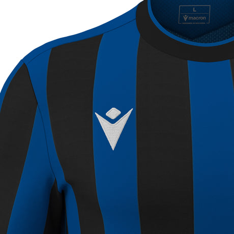 JNR Macron Legion Shirt SS - Royal Blue/Black - KitRoom