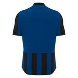 JNR Macron Legion Shirt SS - Royal Blue/Black - KitRoom