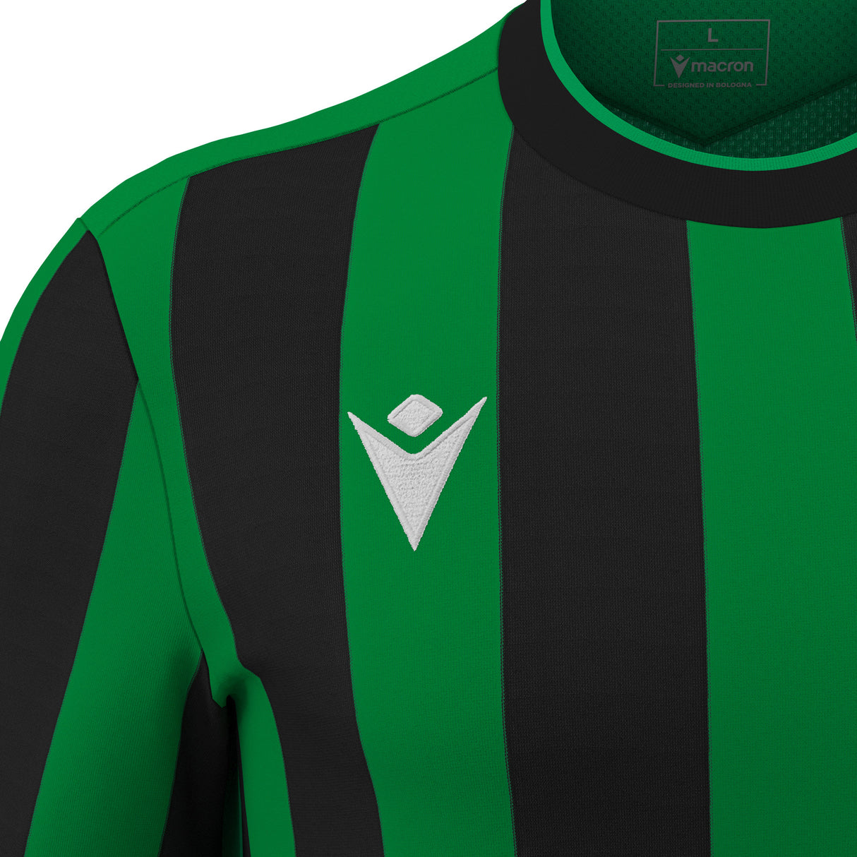 JNR Macron Legion Shirt SS - Green/Black - KitRoom
