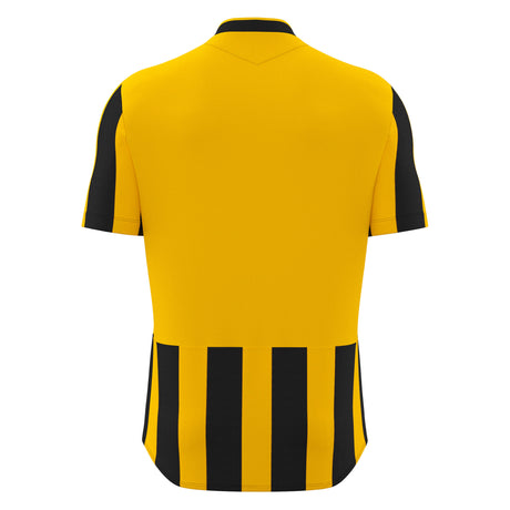 JNR Macron Legion Shirt SS - Yellow/Black - KitRoom