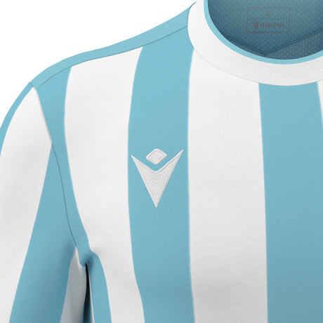JNR Macron Legion Shirt SS - Sky/White - KitRoom