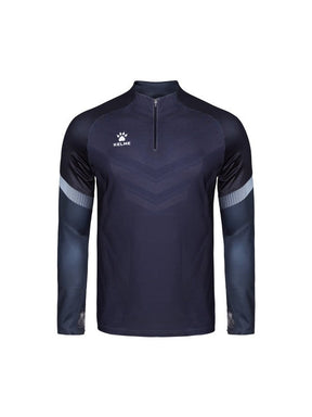 Kelme Warrior 1/4 Zip Sweatshirt - Dark Grey / Black