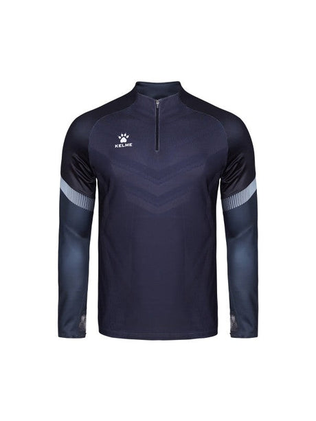 Kelme Warrior 1/4 Zip Sweatshirt - Dark Grey / Black