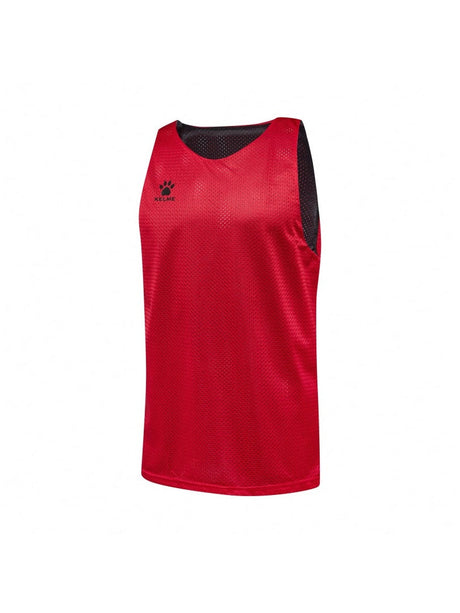 Kelme Pivot Reversible Basketball Jersey - Red / Black