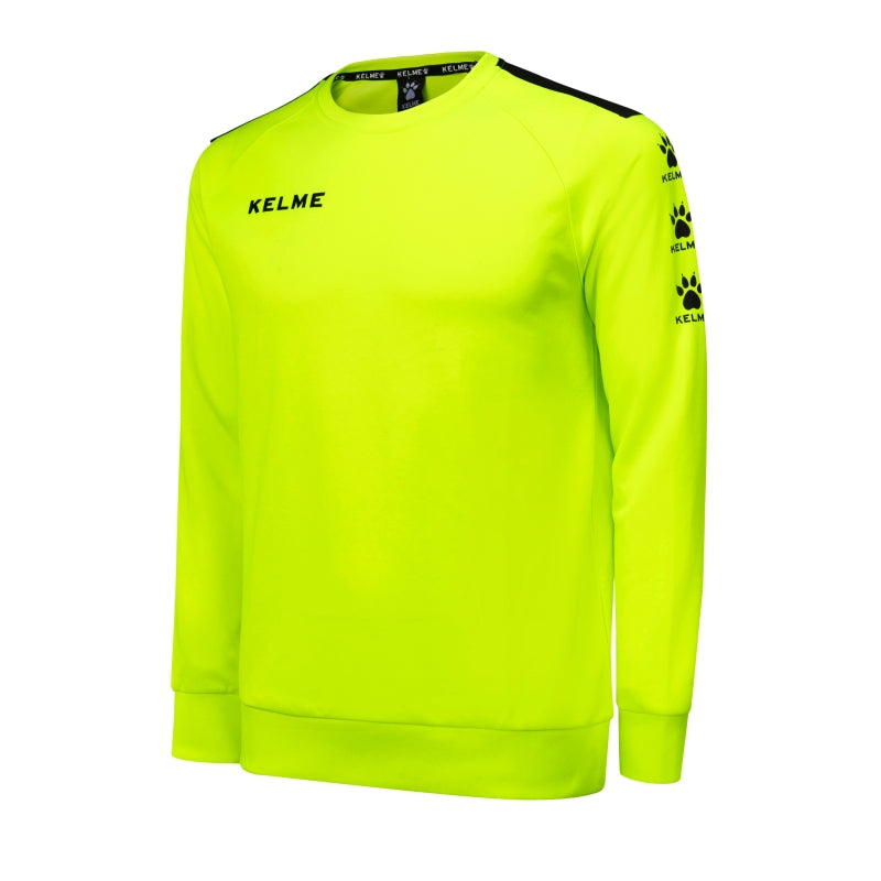Kelme Lince Sweatshirt - Lime / Black