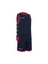 Kelme Vitoria S/L Basketball Set - Blue Scarlet