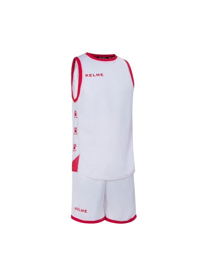 Kelme Vitoria S/L Basketball Set - White / Red