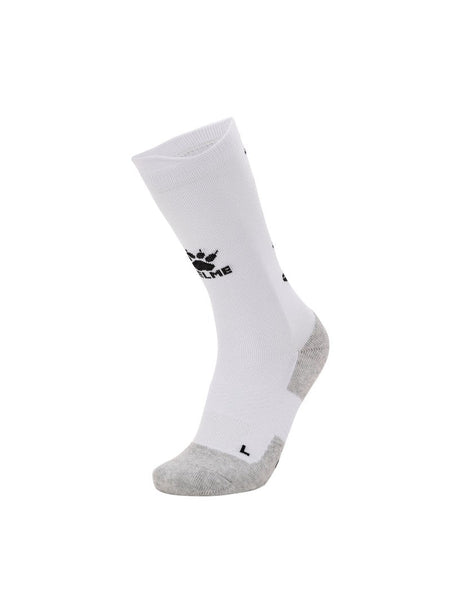 Kelme Anti-Slip Crew Socks - White / Black