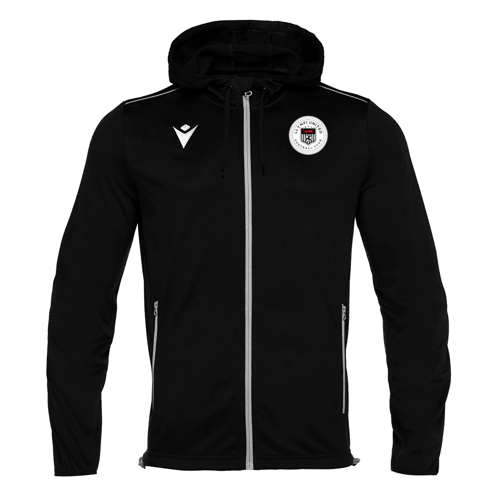 Llynfi United FC JNR Macron Freyr Hooded Full Zip Top