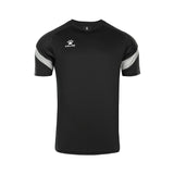 Kelme Warrior S/S Football Jersey - Dark Grey / Black