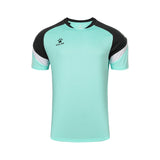 Kelme Warrior S/S Football Jersey - Mint Green / Dark Green