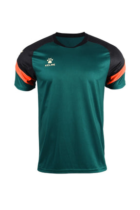 Kelme Warrior S/S Football Jersey - Dark Green