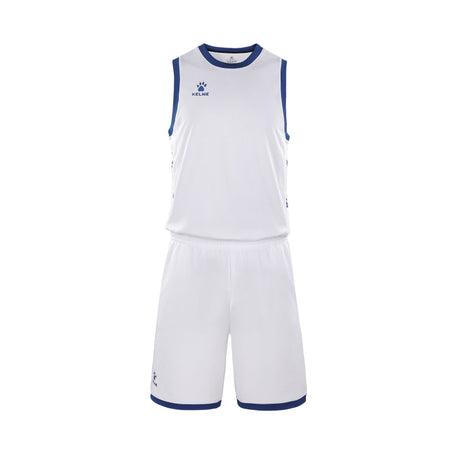 Kelme Playmaker Basketball Set - White / Royal Blue
