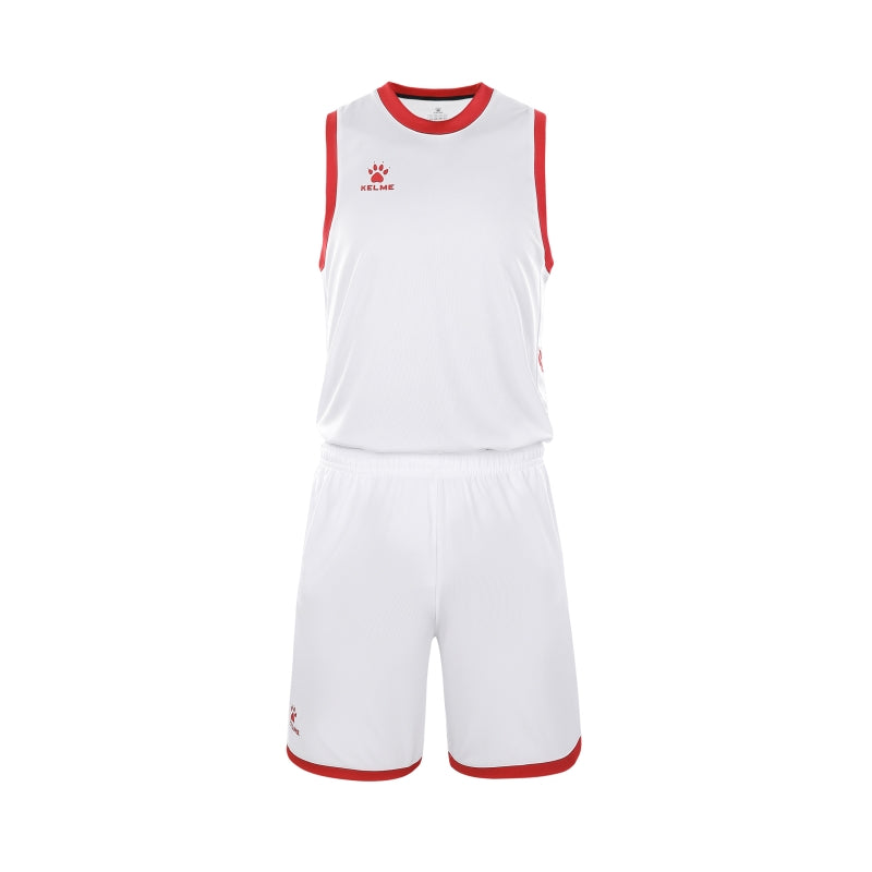 Kelme Playmaker Basketball Set - White / Red