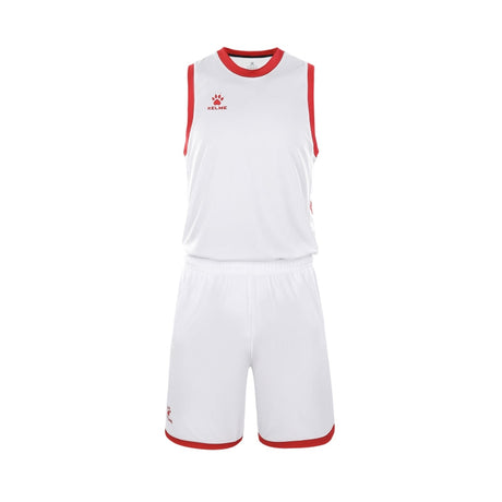 Kelme Playmaker Basketball Set - White / Red