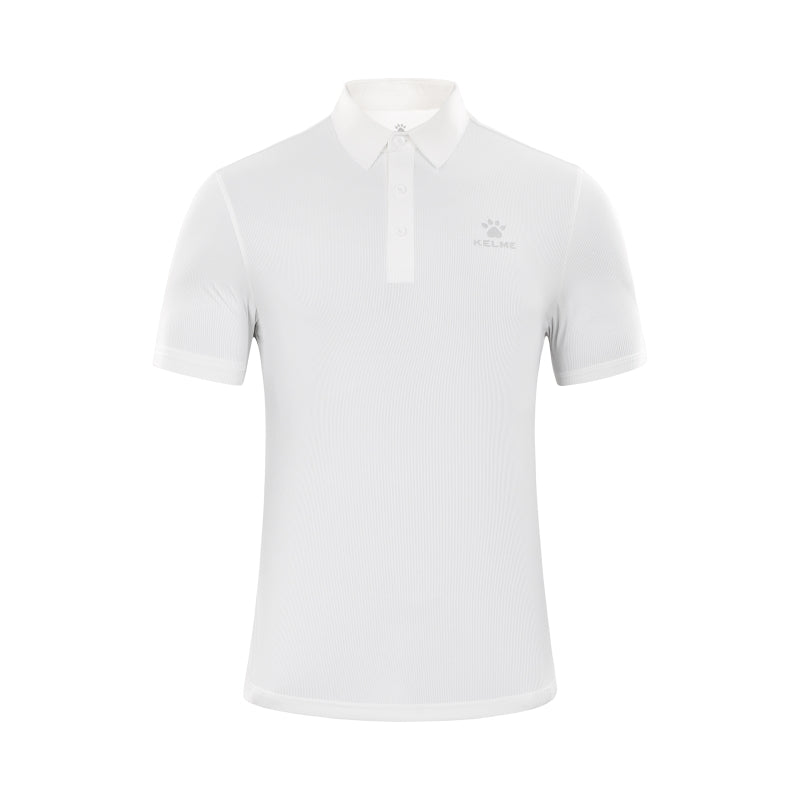 Kelme Winner Womens S/S Polo - White