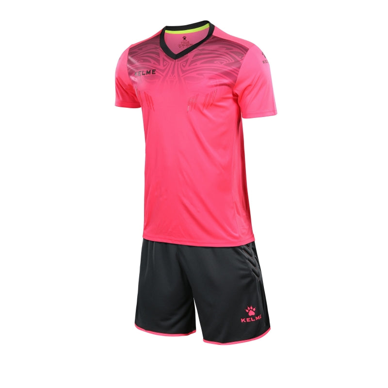 Kelme Zamora S/S Goalkeeper Set - Fuchsia / Dark Grey