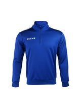 Kelme Lince 1/4 Zip Sweatshirt - Royal / White