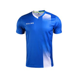 Kelme Alicante S/S Football Shirt - Royal / White