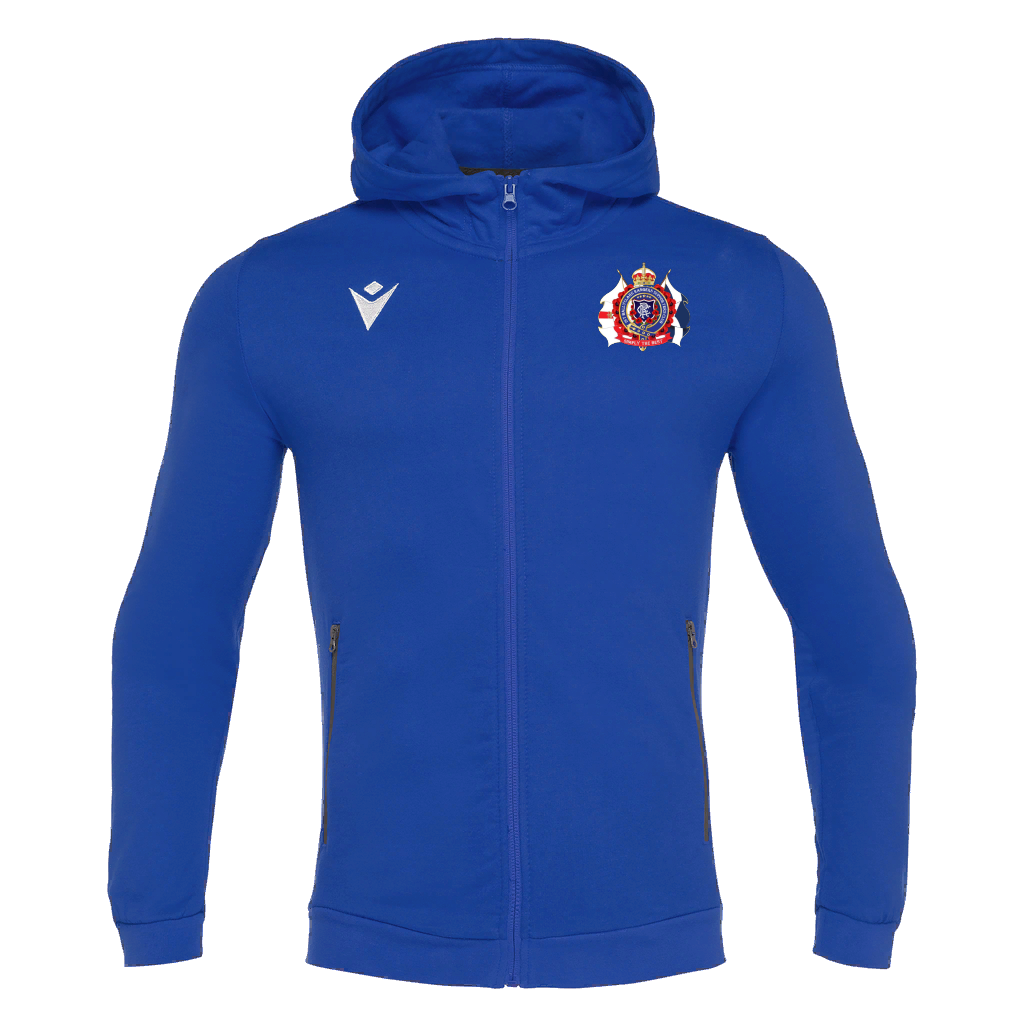 1st Ballyclare RSC JNR Macron Cello Full Zip Hooded Sweatshirt