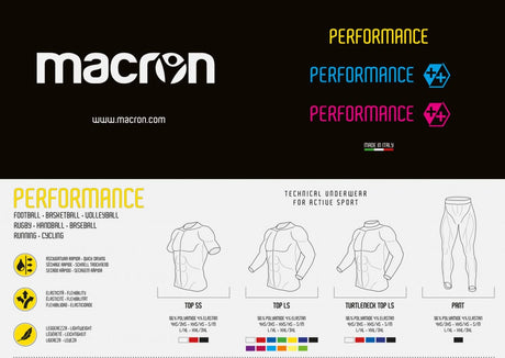 SNR Macron Performance Long Sleeve Top - KitRoom