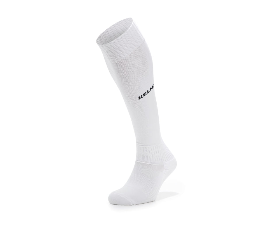 Kelme One Long Sock - White / Black