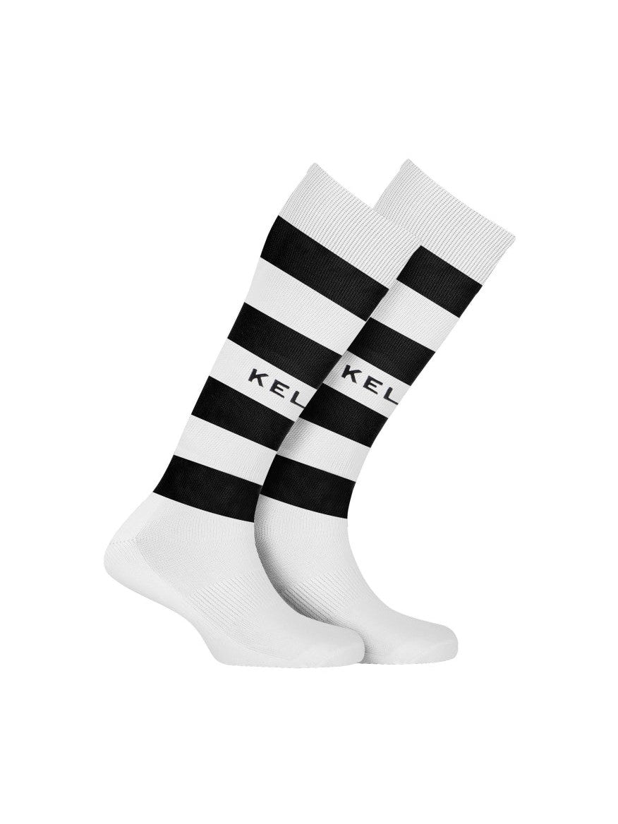 Kelme Gol Long Sock - Black / White