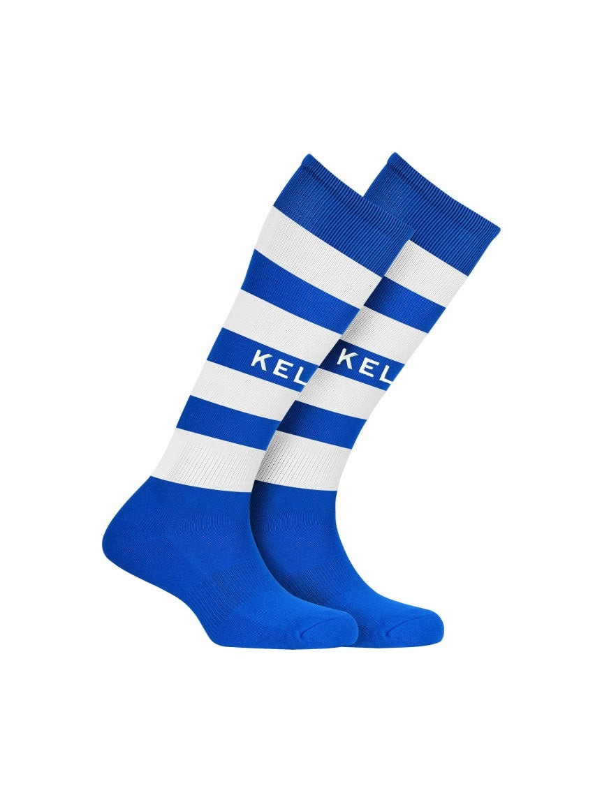 Kelme Gol Long Sock - Royal / White