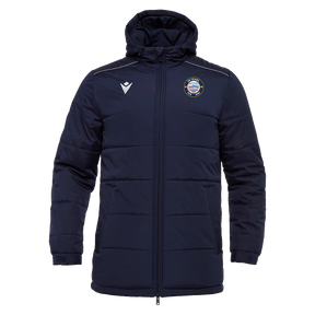 Ballyvea FC 50th Anniversary SNR Macron Gyor Padded Jacket - KitRoom