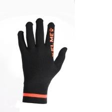Kelme Road Training Gloves - Neon Black / Orange