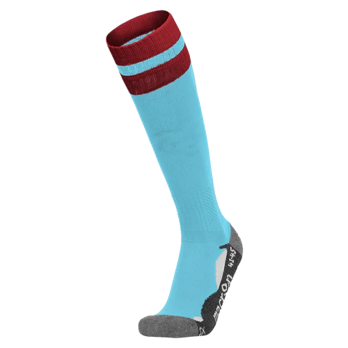Chesham United Youth FC SNR Macron Azlon Socks Sky Maroon