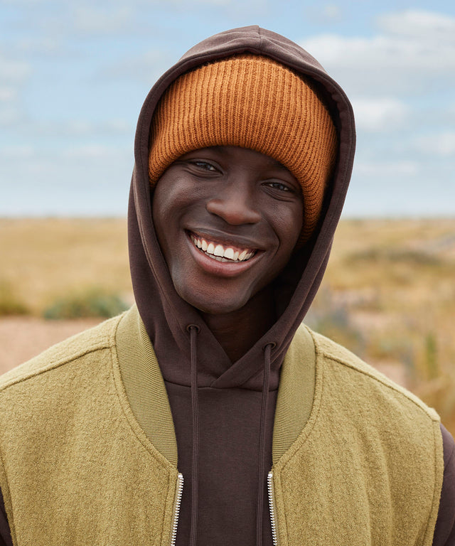 Beechfield Classic engineered deep-cuffed beanie White