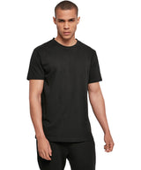 Build Your Brand Basic Basic round neck tee White