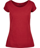 Build Your Brand Basic Women's wide neck tee