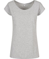 Build Your Brand Basic Women's wide neck tee