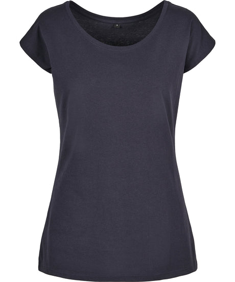 Build Your Brand Basic Women's wide neck tee