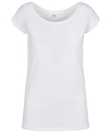 Build Your Brand Basic Women's wide neck tee