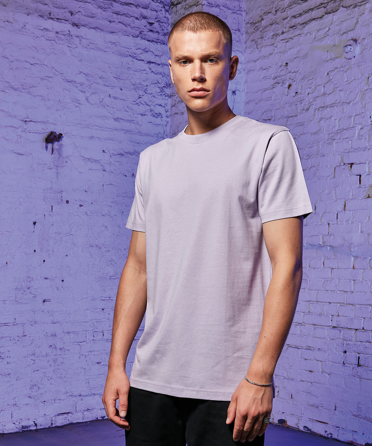 Build Your Brand T-shirt round-neck White