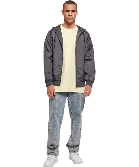 Build Your Brand Wind runner Union Beige/Black