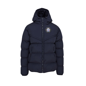 Ballyvea FC JNR Chevron Puffer Jacket Navy
