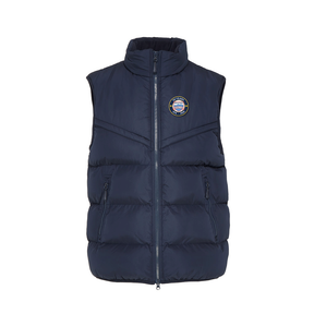 Ballyvea FC JNR Chevron Puffer Gilet Navy