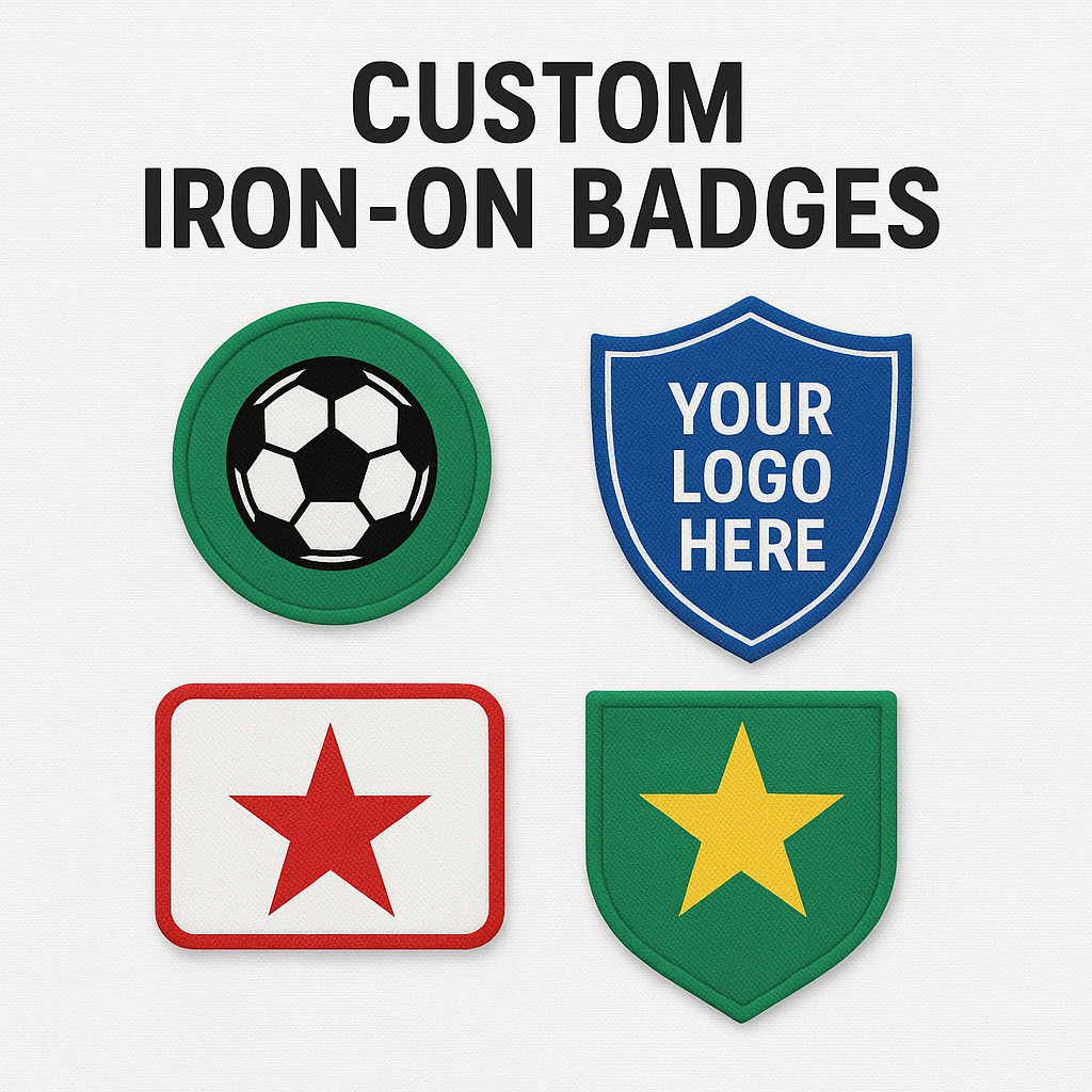 Custom Iron On Badges