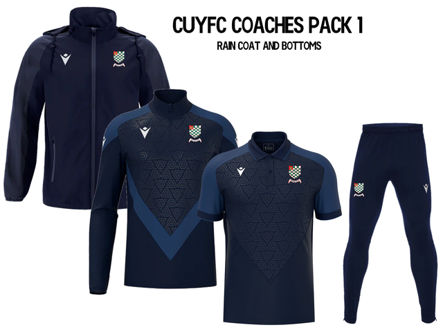 Chesham United Youth FC Coaches Pack 1 - Rain Coat & Bottoms